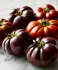 Black Brandywine Tomato Seeds - 30 Heirloom Purple-Black Beefsteak Variety - Image 5